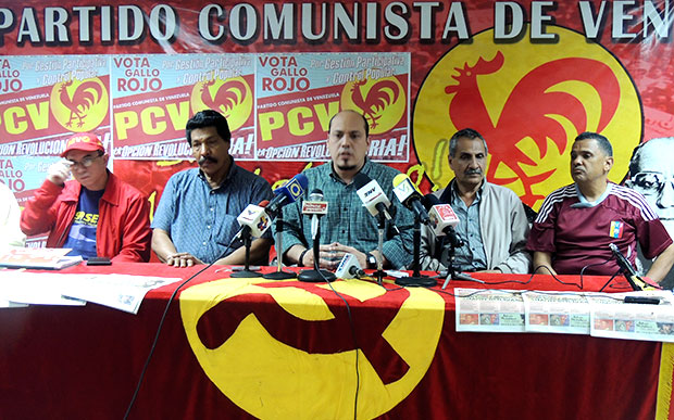 Buró Político del Partido Comunista de Venezuela (PCV)
