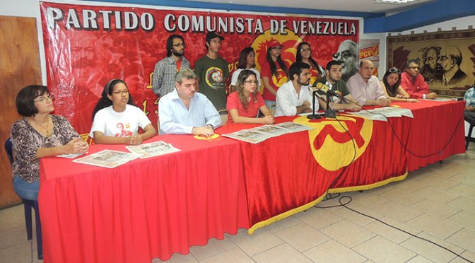 Juventud Comunista de Venezuela y Partido Comunista de Venezuela