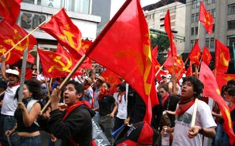 Partido Comunista de México solidario la JCV y el PCV