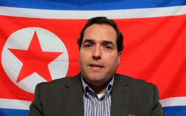 Alejandro Cao de Benós, representante en el exterior de la República Popular Democrática de Corea, RPDC