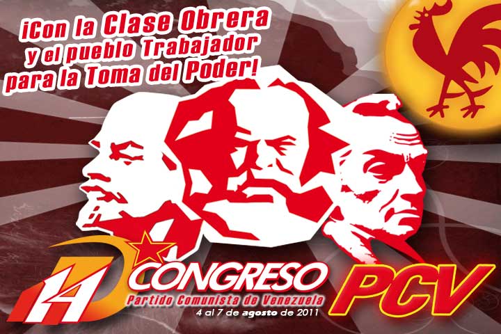 Afiche del 14 Congreso del PCV