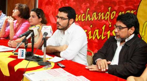 Miembros del Buró Político del Partido Comunista de Venezuela