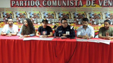 Consejo Central de la Juventud Comunista de Venezuela JCV
