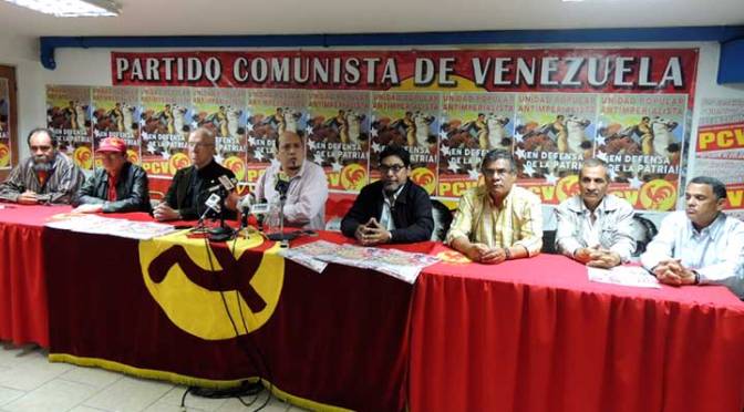 Buró Político del Partido Comunista de Venezuela PCV