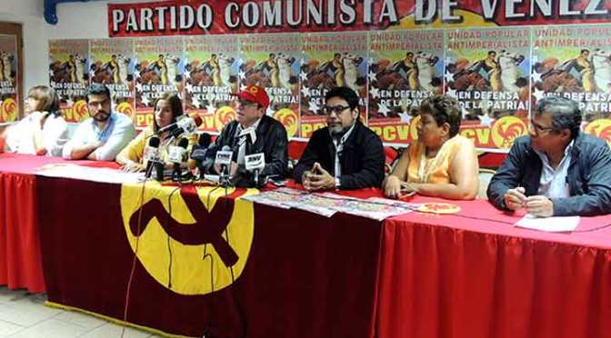 Buró Político del Partido Comunista de Venezuela (PCV)