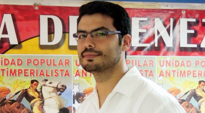 Héctor Alejo Rodríguez, Secretario General de la Juventud Comunista de Venezuela