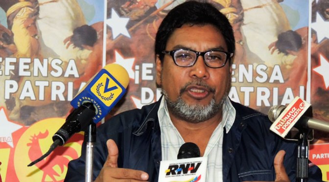 Oscar Figuera, Secretario General del Partido Comunista de Venezuela PCV