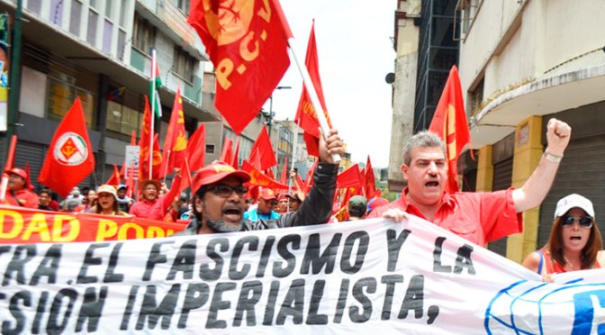 Partido Comunista de Venezuela, PCV.