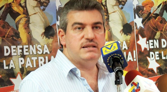 Yul Jabour, miembro del Buró Político del Partido Comunista de Venezuela PCV.