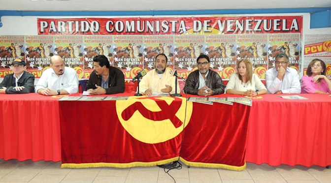 Oswaldo Ramos, miembro del Buró Político del Partido Comunista de Venezuela (PCV).