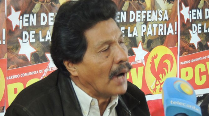 Perfecto Abreu Nieves, miembro del Buró Político del PCV